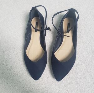 Suede Flats